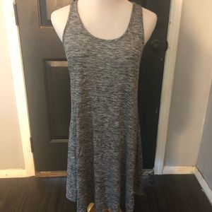 dark gray casual dress